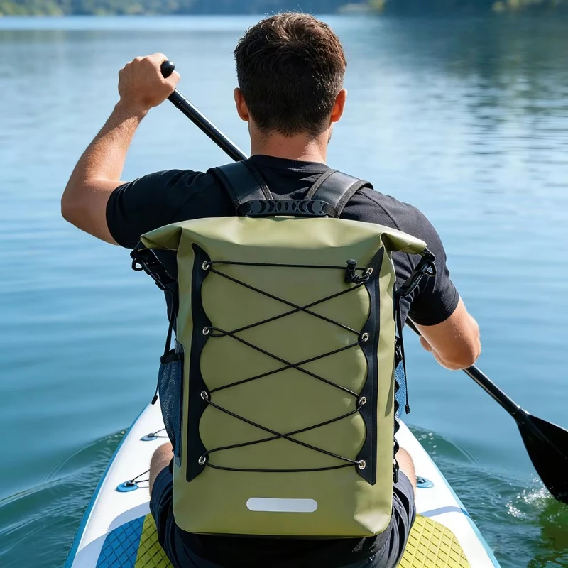 Waterproof rollertop backpack Dry backpack, suitable for outdoor kayaking, rafting, hiking, and outdoor cycling
Waterproof rollertop backpack Dry backpack, suitable for outdoor kayaking, rafting, hiking, and outdoor cycling