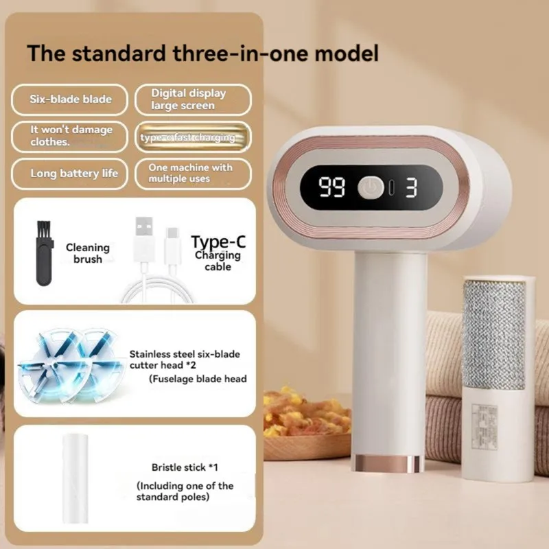 A78E-Corded& Cordless Dual-Core Dual-Head Fabric Shaver- ABS Material, Digital Display Included
A78E-Corded& Cordless Dual-Core Dual-Head Fabric Shaver- ABS Material, Digital Display Included