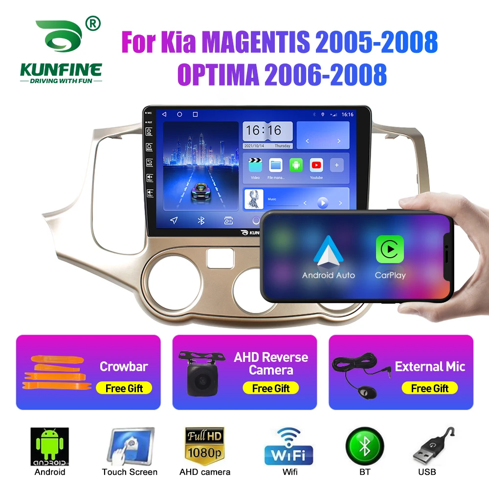Car Radio For Kia MAGENTIS 05-08 2Din Android Octa Core Car Stereo DVD GPS Navigation Player Multimedia Android Auto Carplay
Car Radio For Kia MAGENTIS 05-08 2Din Android Octa Core Car Stereo DVD GPS Navigation Player Multimedia Android Auto Carplay