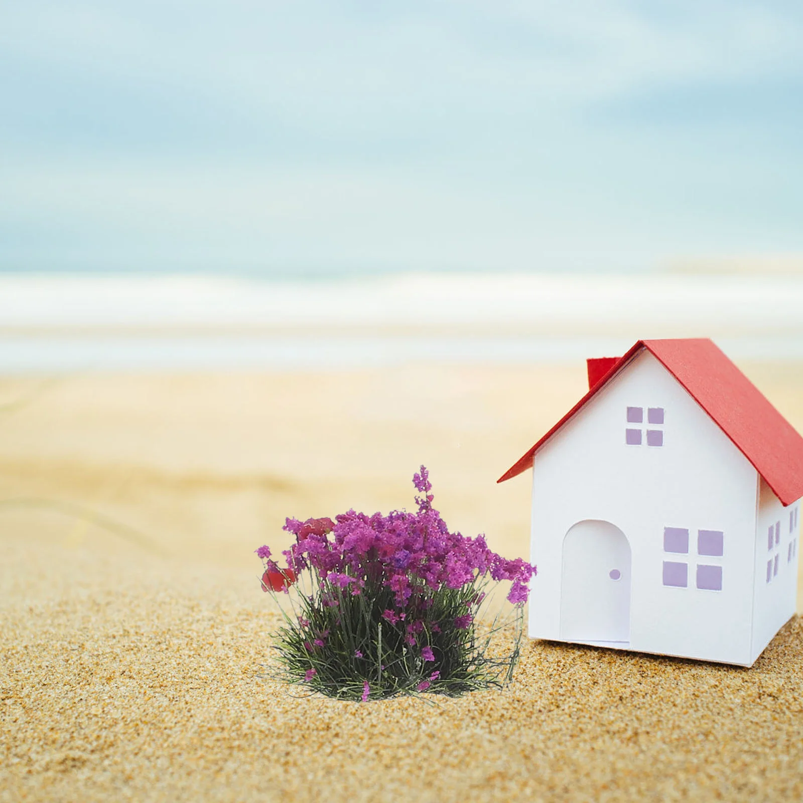 Faux Plant Flower Cluster Model Sand Table Ornaments Fairy Landscape Artificial Material Mini House Purple Grass Vegetation
Faux Plant Flower Cluster Model Sand Table Ornaments Fairy Landscape Artificial Material Mini House Purple Grass Vegetation