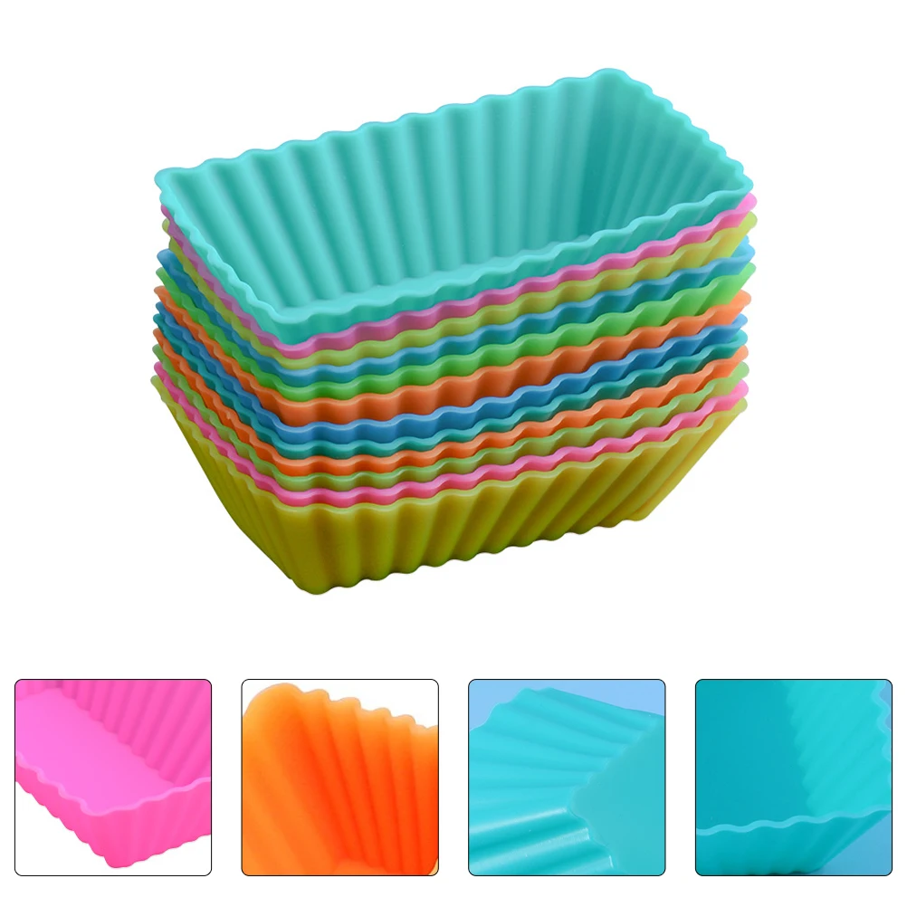 12Pcs Silicone Cake Mold High-Quality Non-Stick Baking Mould for Cake Macaron Mousse DIY Dessert Kitchen Tool
12Pcs Silicone Cake Mold High-Quality Non-Stick Baking Mould for Cake Macaron Mousse DIY Dessert Kitchen Tool