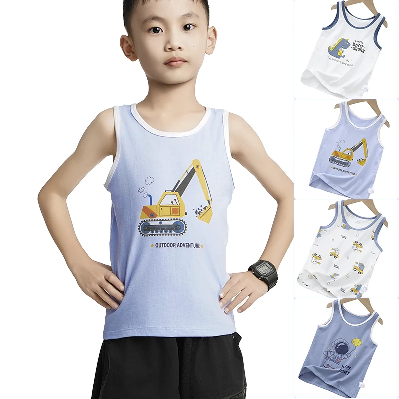 Kids Cotton Tank Top Boys Summer Underwear Clothing Children Vest Tops Solid Breathable Vests Sports Tees Sleeveless Camisole
Kids Cotton Tank Top Boys Summer Underwear Clothing Children Vest Tops Solid Breathable Vests Sports Tees Sleeveless Camisole