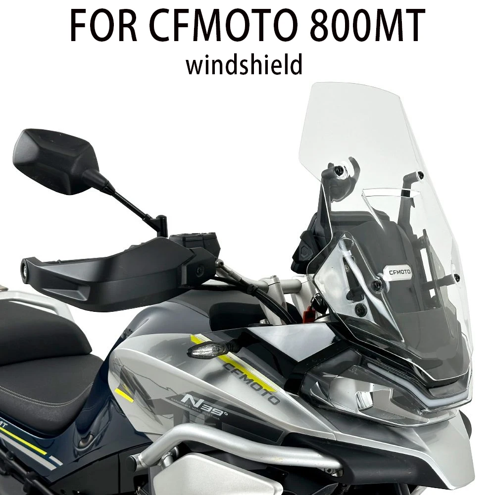 FOR CFMOTO 800 MT 800-MT Accessories MT-800 Higher and wider travel windshield 2022-2024 New Motorcycle Windshield
FOR CFMOTO 800 MT 800-MT Accessories MT-800 Higher and wider travel windshield 2022-2024 New Motorcycle Windshield