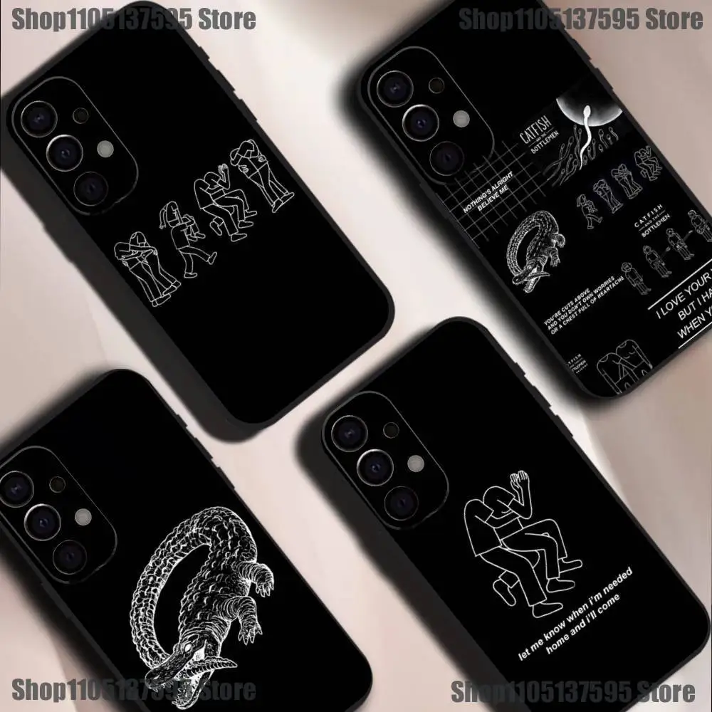 Band Catfish and Bottleme Phone Case For Samsung S25,S24,S21,S22,S23,S30,Ultra,S20,Plus,Fe,Lite,5G Black Cover 
Band Catfish and Bottleme Phone Case For Samsung S25,S24,S21,S22,S23,S30,Ultra,S20,Plus,Fe,Lite,5G Black Cover