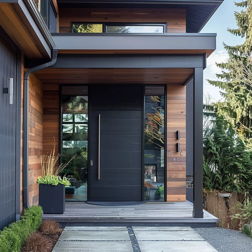 Modern Entrance Doors Residential Sound Proof Anti-Theft Security 4.0mm Aluminum Doors for Houses Exterior Front Entry Doors
Modern Entrance Doors Residential Sound Proof Anti-Theft Security 4.0mm Aluminum Doors for Houses Exterior Front Entry Doors