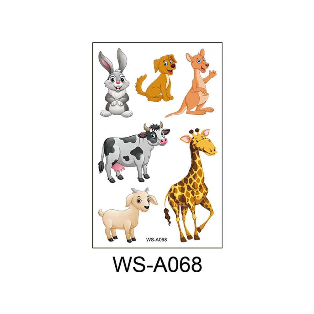 Animal Temporary Tattoos Waterproof Cartoon Stickers Party Decorations Cute Patterns Safe Fun Accessories
Animal Temporary Tattoos Waterproof Cartoon Stickers Party Decorations Cute Patterns Safe Fun Accessories