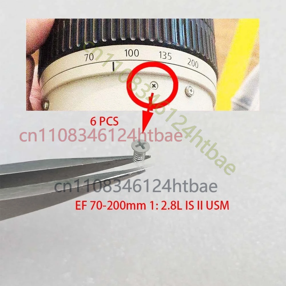 New For Canon EF 70-200mm 1: 2.8L IS II USM SCREW YB2-2150-000 Lens Repair Parts
New For Canon EF 70-200mm 1: 2.8L IS II USM SCREW YB2-2150-000 Lens Repair Parts