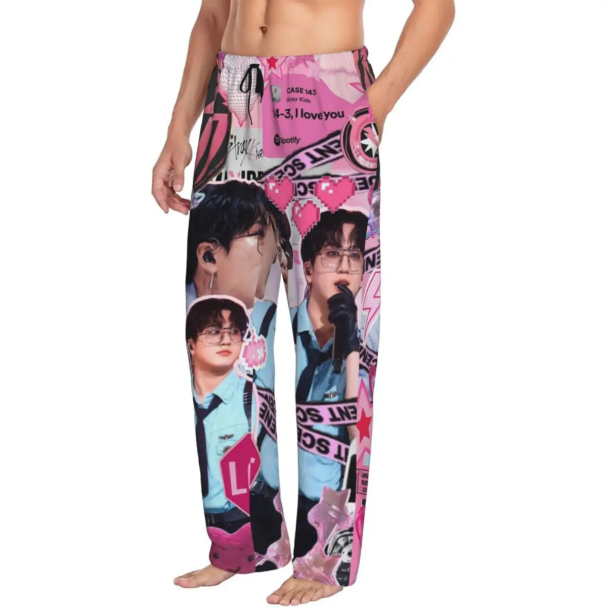 Custom New Seo Changbin Men Pajama Pants Lounge Sleep Sleepwear Bottoms with Pockets
Custom New Seo Changbin Men Pajama Pants Lounge Sleep Sleepwear Bottoms with Pockets