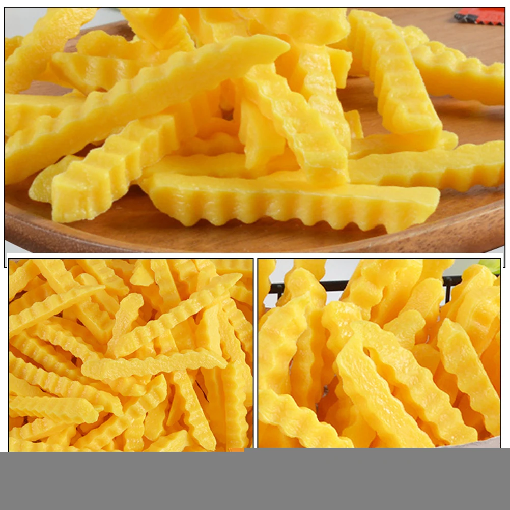 12 Pcs Simulation French Fries PVC Food Models for Kitchen Bar Restaurant Decoration Artificial Lifelike Decorative Props Easy
12 Pcs Simulation French Fries PVC Food Models for Kitchen Bar Restaurant Decoration Artificial Lifelike Decorative Props Easy