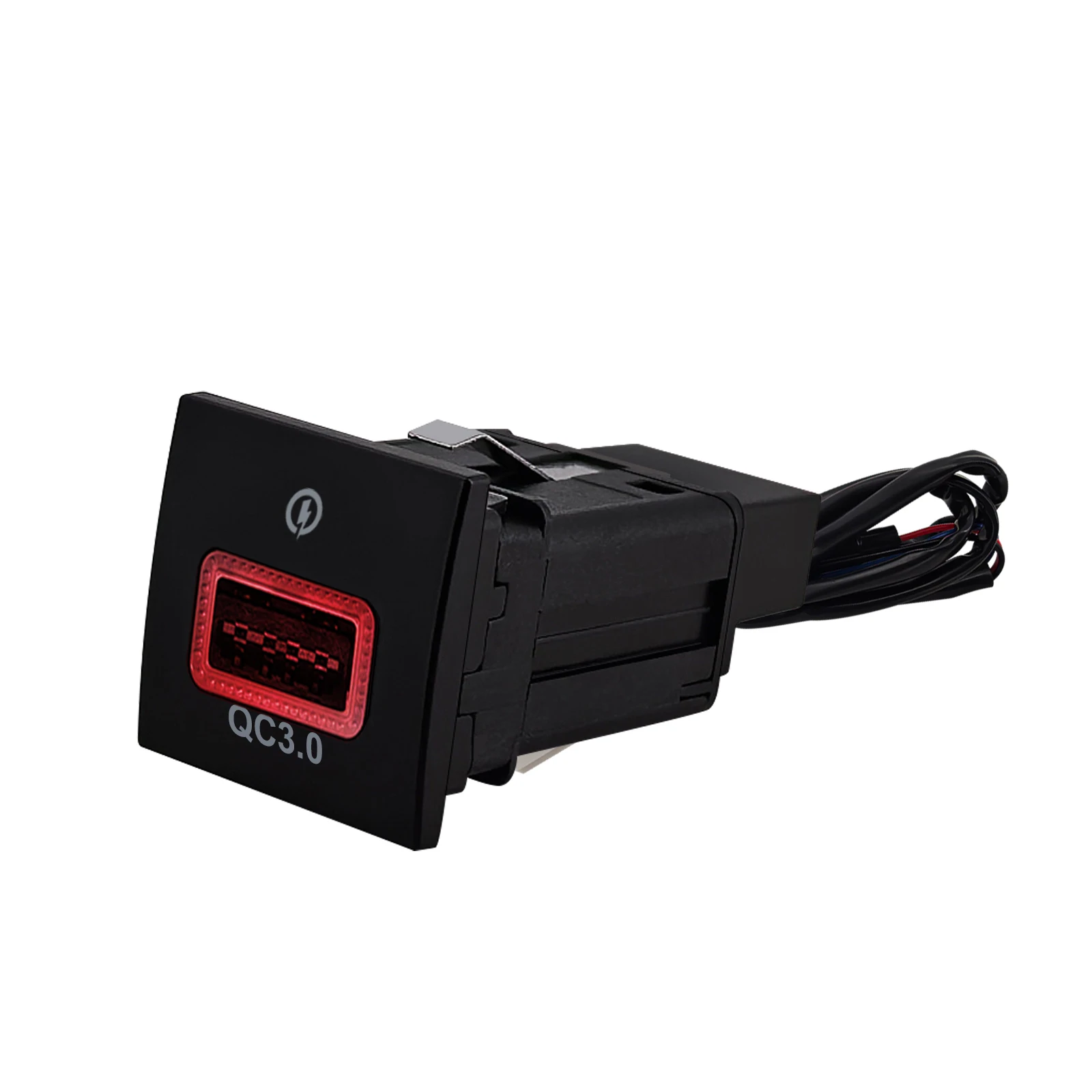 USB Car Charger QC3.0 Outlet Blank Push Button Switch for VW Jetta MK6 Golf Touran
USB Car Charger QC3.0 Outlet Blank Push Button Switch for VW Jetta MK6 Golf Touran