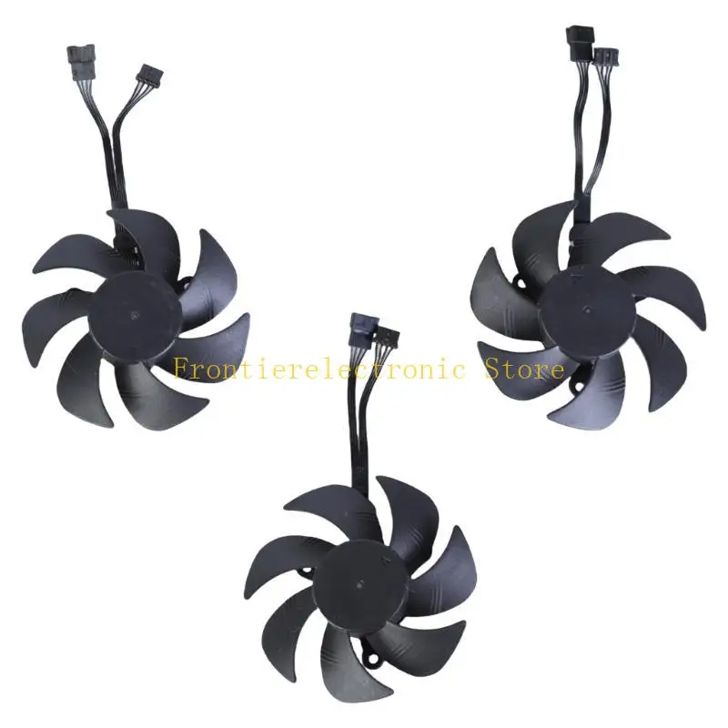 G8DB 80mm GPU Cooling Fan High Efficiency PLA09215S12H For RTX3060 Graphics Card 4Pin Quiet Operating