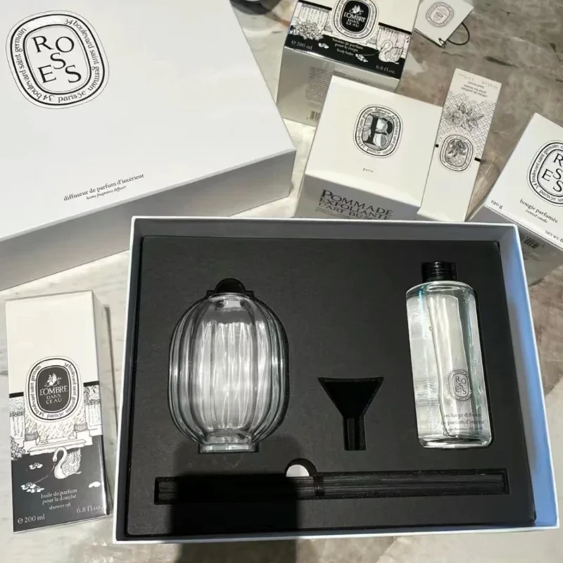 No.34 Baies Glass Bottle Aromatherapy Reed Diffuser Sets Scent Glass Quality Essential Oil Rattan Luxury Fragrance Bedroom Decor
No.34 Baies Glass Bottle Aromatherapy Reed Diffuser Sets Scent Glass Quality Essential Oil Rattan Luxury Fragrance Bedroom Decor
