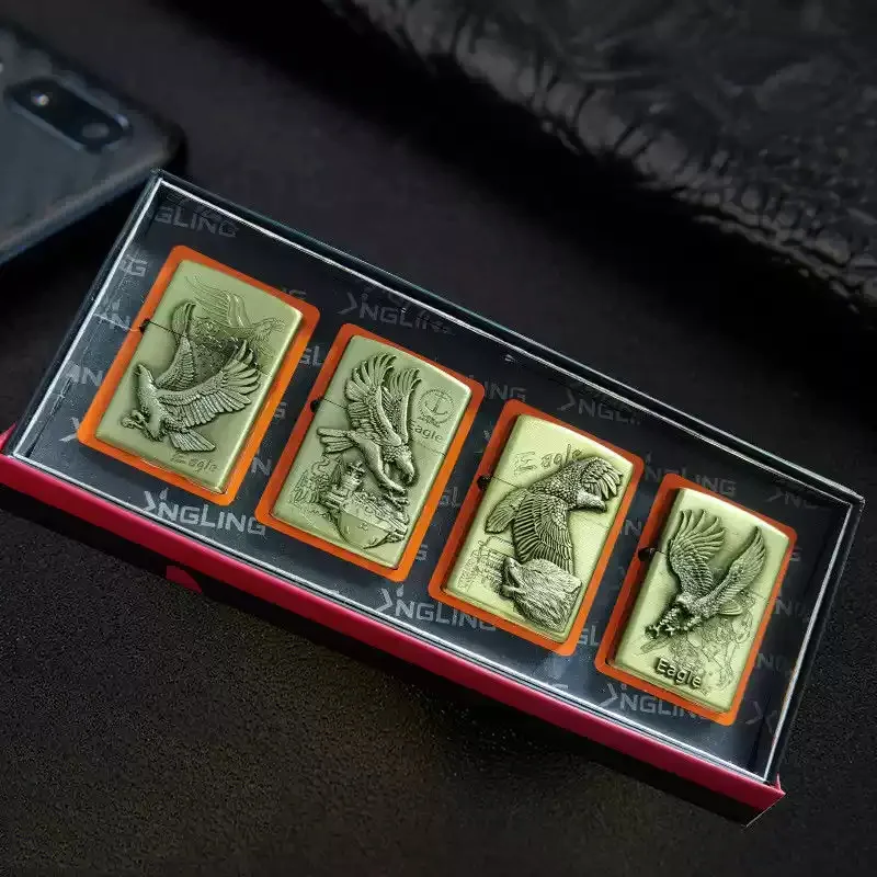2026 Embossed Brass KerosIene Lighter Series Personalized Windproof Metal Gift Box Wholesale Gift NGLING
2026 Embossed Brass KerosIene Lighter Series Personalized Windproof Metal Gift Box Wholesale Gift NGLING