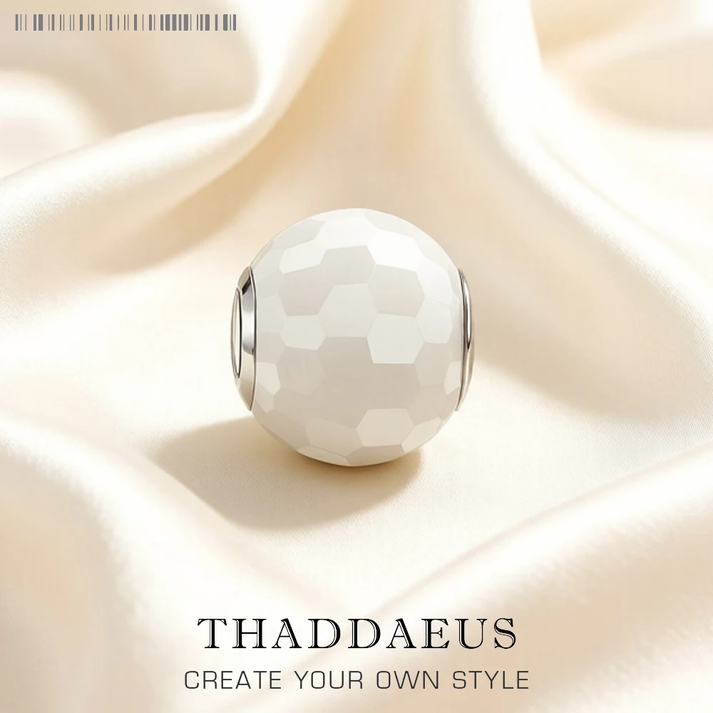 White Facted Beads 925 Sterling Silver Charms Jewelry Accessories Trendy Gift For Women & Men
White Facted Beads 925 Sterling Silver Charms Jewelry Accessories Trendy Gift For Women & Men