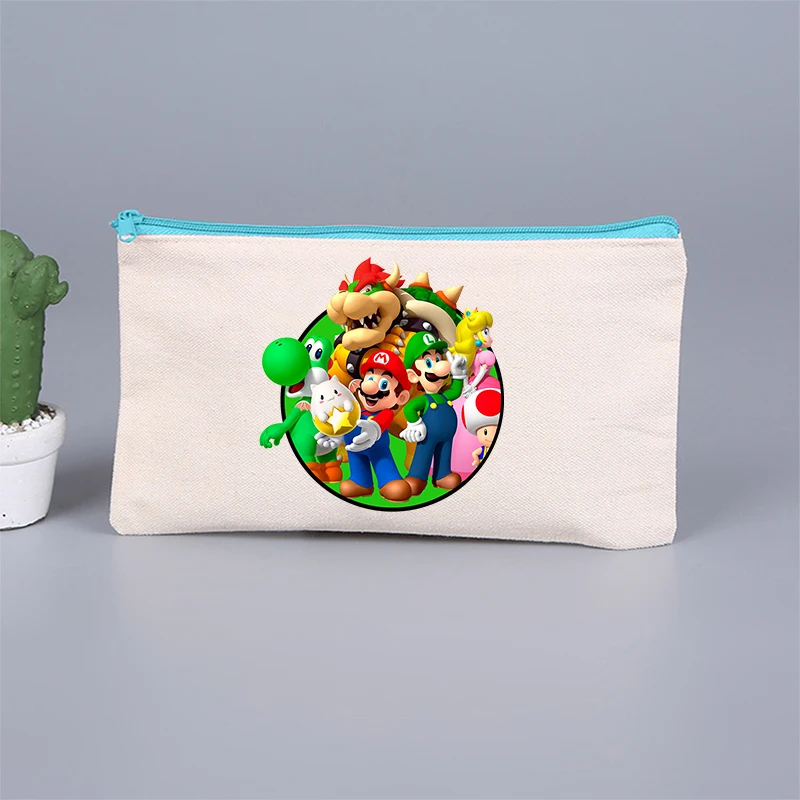 Super Mario Coin Purse Card Holder Storage Bag Cartoon Print Cute Boy Girl Student Fashion Canvas Small Bags Fine Birthday Gifts
Super Mario Coin Purse Card Holder Storage Bag Cartoon Print Cute Boy Girl Student Fashion Canvas Small Bags Fine Birthday Gifts