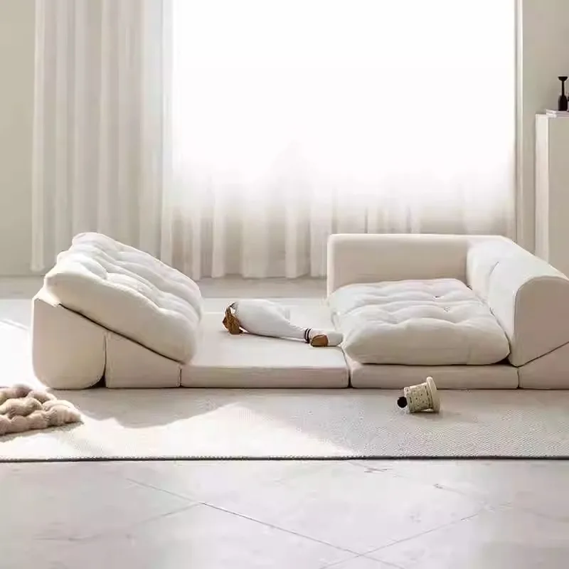 Disassemblable Washable Creamy Wind Velvet Sofa Bed Modular Villa Wabi-Sabi Luxury Comfortable Sectional Sofa Set
Disassemblable Washable Creamy Wind Velvet Sofa Bed Modular Villa Wabi-Sabi Luxury Comfortable Sectional Sofa Set