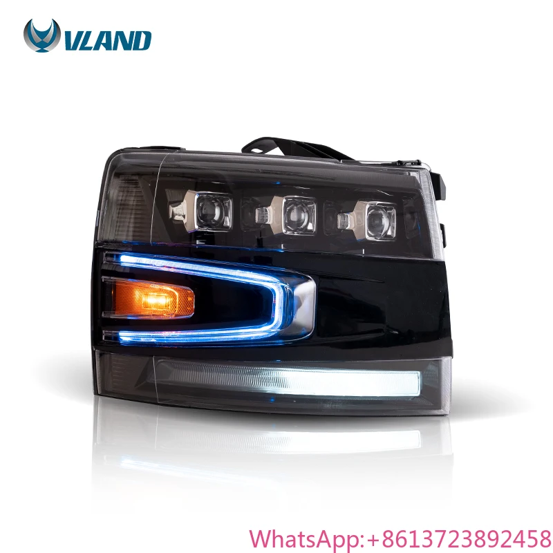 VLAND Led Headlights 1500 2500HD 3500HD HD 2500 3500 2007-2013 Animation DRL Front Lamp for Chevrolet Silverado Head Lights
VLAND Led Headlights 1500 2500HD 3500HD HD 2500 3500 2007-2013 Animation DRL Front Lamp for Chevrolet Silverado Head Lights