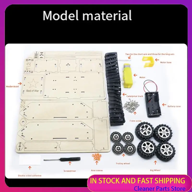 HOT SALE-DIY Wooden Kids Science Experiment Kits-Remote Control Off Road Tracked Tank , Electric Motor Building Project For Kids
HOT SALE-DIY Wooden Kids Science Experiment Kits-Remote Control Off Road Tracked Tank , Electric Motor Building Project For Kids