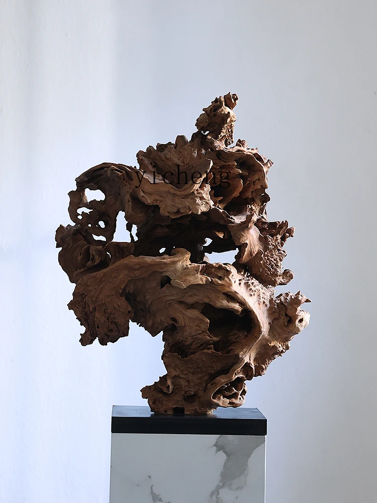 FY1 Dried Wood Sculpture Desktop Ornament Tea Room Weathered Wood Root Carving Floor Ornament
FY1 Dried Wood Sculpture Desktop Ornament Tea Room Weathered Wood Root Carving Floor Ornament