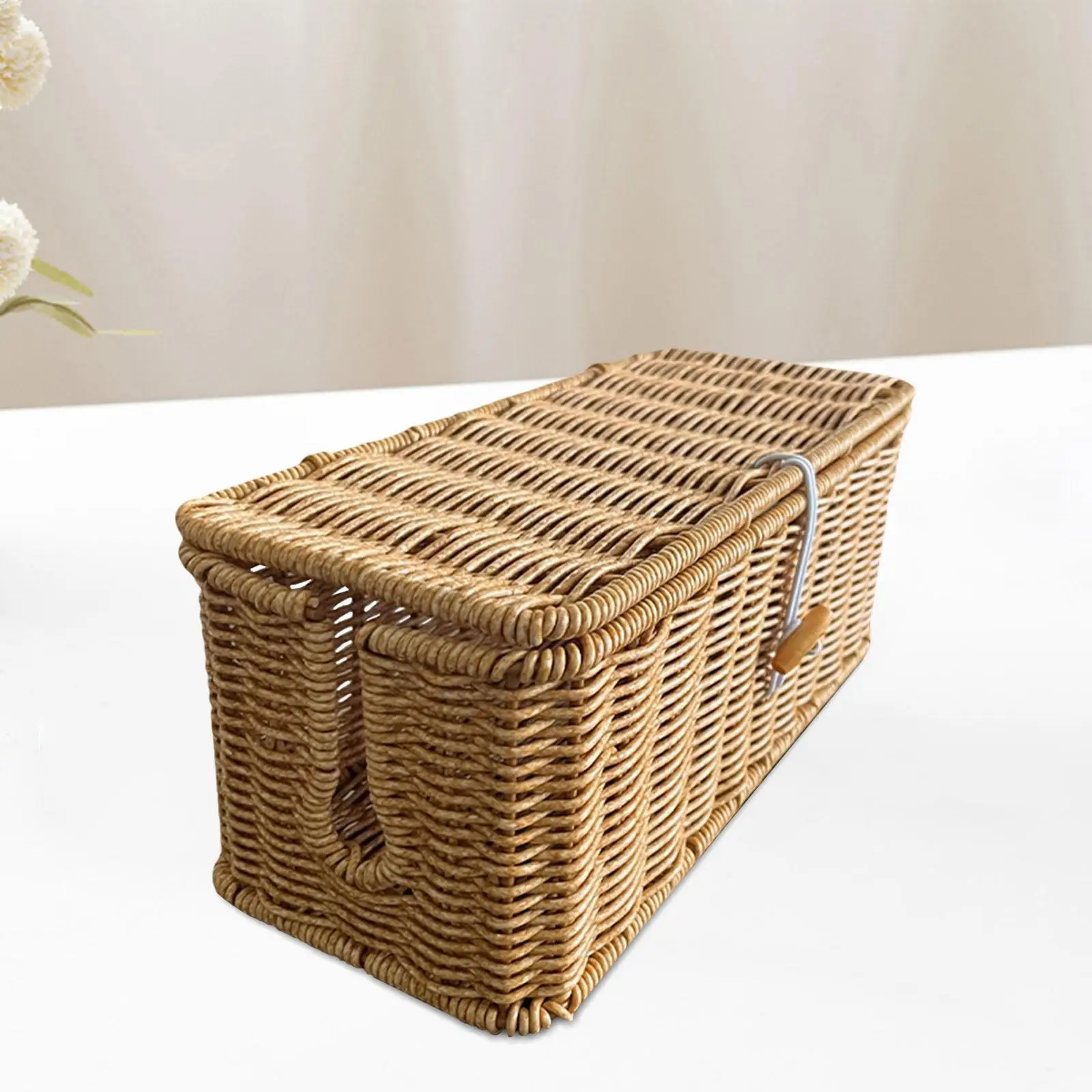 Cable Management Box, Cable Storage Box, Cord Organizer for Des,k Cord Hider with Lid for Home Living Room PC Appliances
Cable Management Box, Cable Storage Box, Cord Organizer for Des,k Cord Hider with Lid for Home Living Room PC Appliances