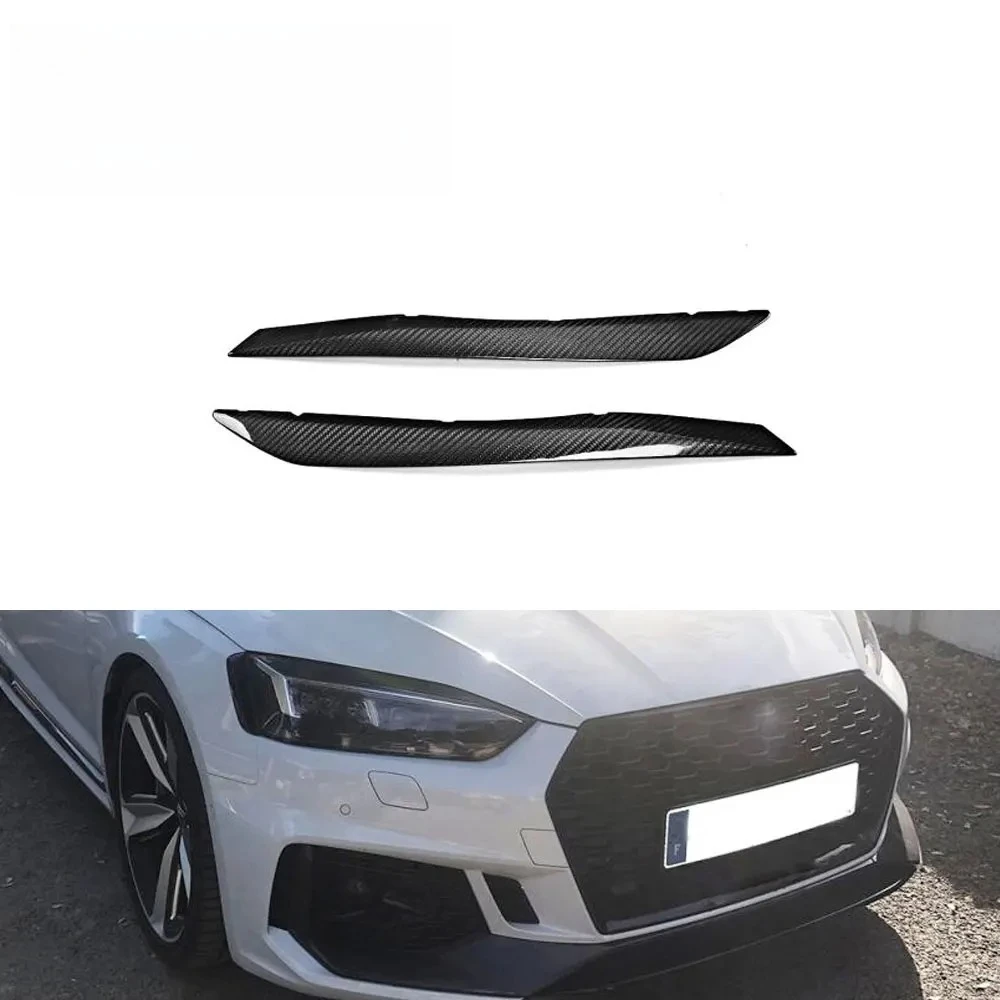 Dry Carbon Fiber A5 S5 RS5 Headlight Eyebrows for Audi 2017-2018
Dry Carbon Fiber A5 S5 RS5 Headlight Eyebrows for Audi 2017-2018