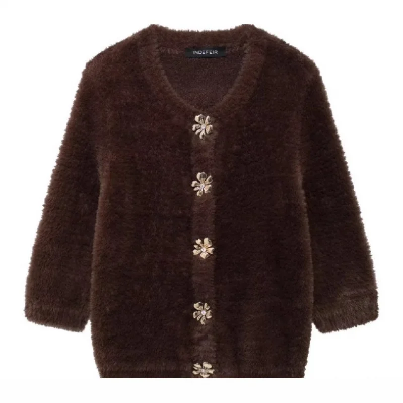 New Women's ClothingINSTop-Selling Product Fashion Autumn and Winter Wild Artificial Fur Effect Knitted Sweater
New Women's ClothingINSTop-Selling Product Fashion Autumn and Winter Wild Artificial Fur Effect Knitted Sweater
