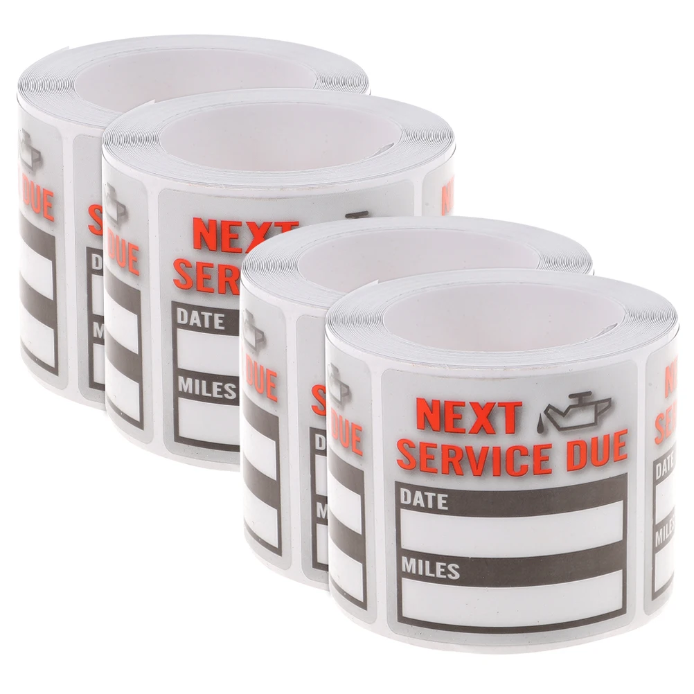 4 Rolls Oil Change Reminder Sticker Service Auto Stickers Maintenance Label Car Labels Cars Simple 
4 Rolls Oil Change Reminder Sticker Service Auto Stickers Maintenance Label Car Labels Cars Simple