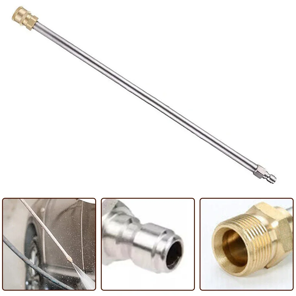 40CM High Pressure Washer Extension Wand Garden Power Accessories Pressure Washer Lance Extension Nozzles Garden gun
40CM High Pressure Washer Extension Wand Garden Power Accessories Pressure Washer Lance Extension Nozzles Garden gun