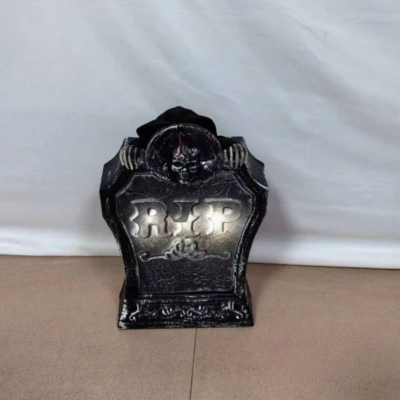 Halloween Scary Lifting Skull tombstone Skeleton lighting eyes Ghostly sound model ornaments decoration Party Props Gifts Toy
Halloween Scary Lifting Skull tombstone Skeleton lighting eyes Ghostly sound model ornaments decoration Party Props Gifts Toy