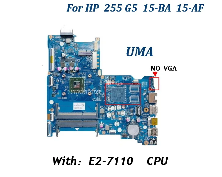 LA-D711P для ноутбука HP 255 G5 15-BA 15-AF, материнская плата с процессором E2 A6 A8 UMA V2G GPU BDL51, 100% тестирование
LA-D711P для ноутбука HP 255 G5 15-BA 15-AF, материнская плата с процессором E2 A6 A8 UMA V2G GPU BDL51, 100% тестирование