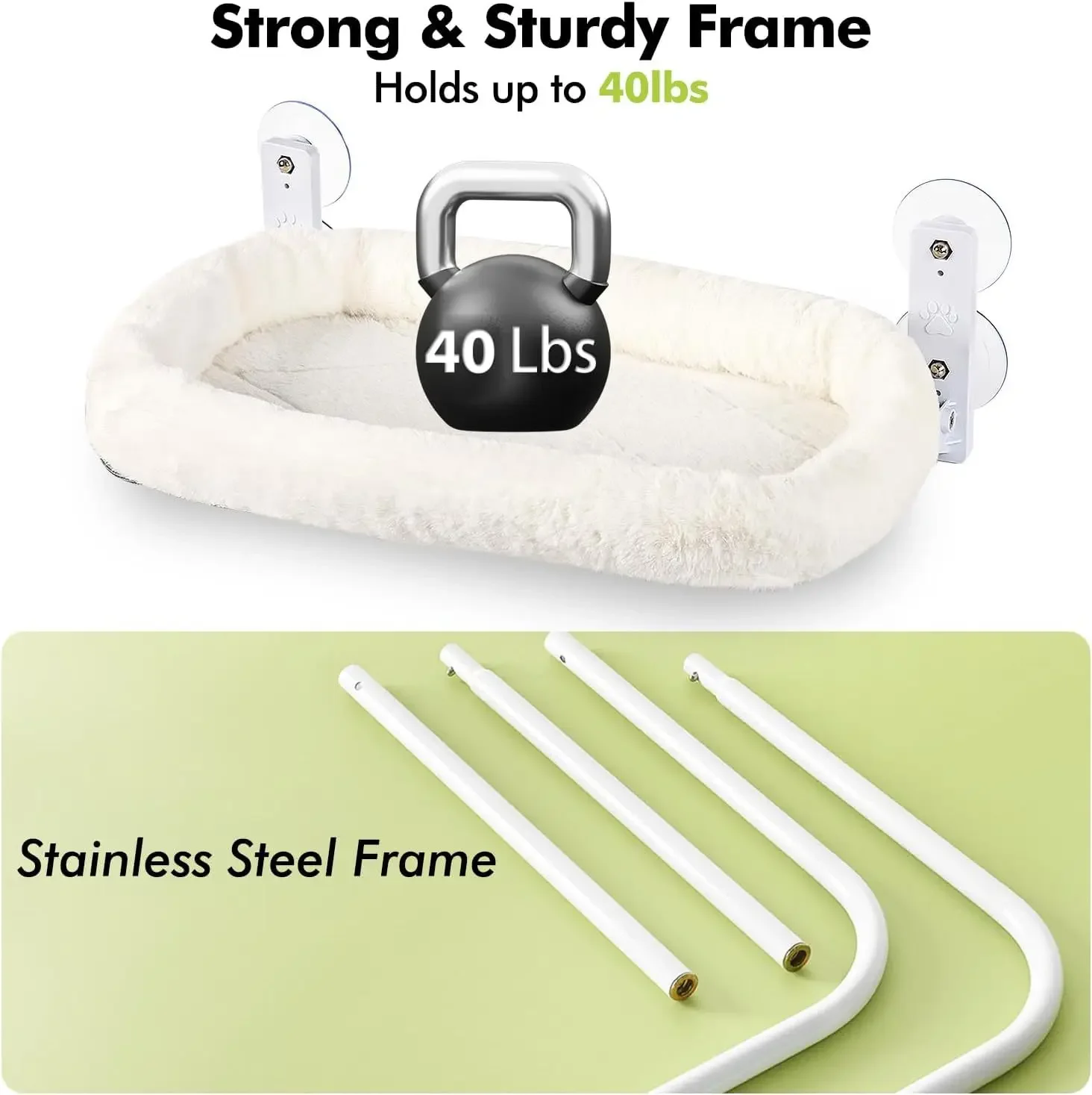 Cat Hammock Window Habitat Cat Sunbathing Glass Hanging Suction Cup Balcony Pet Nests Pet Products
Cat Hammock Window Habitat Cat Sunbathing Glass Hanging Suction Cup Balcony Pet Nests Pet Products