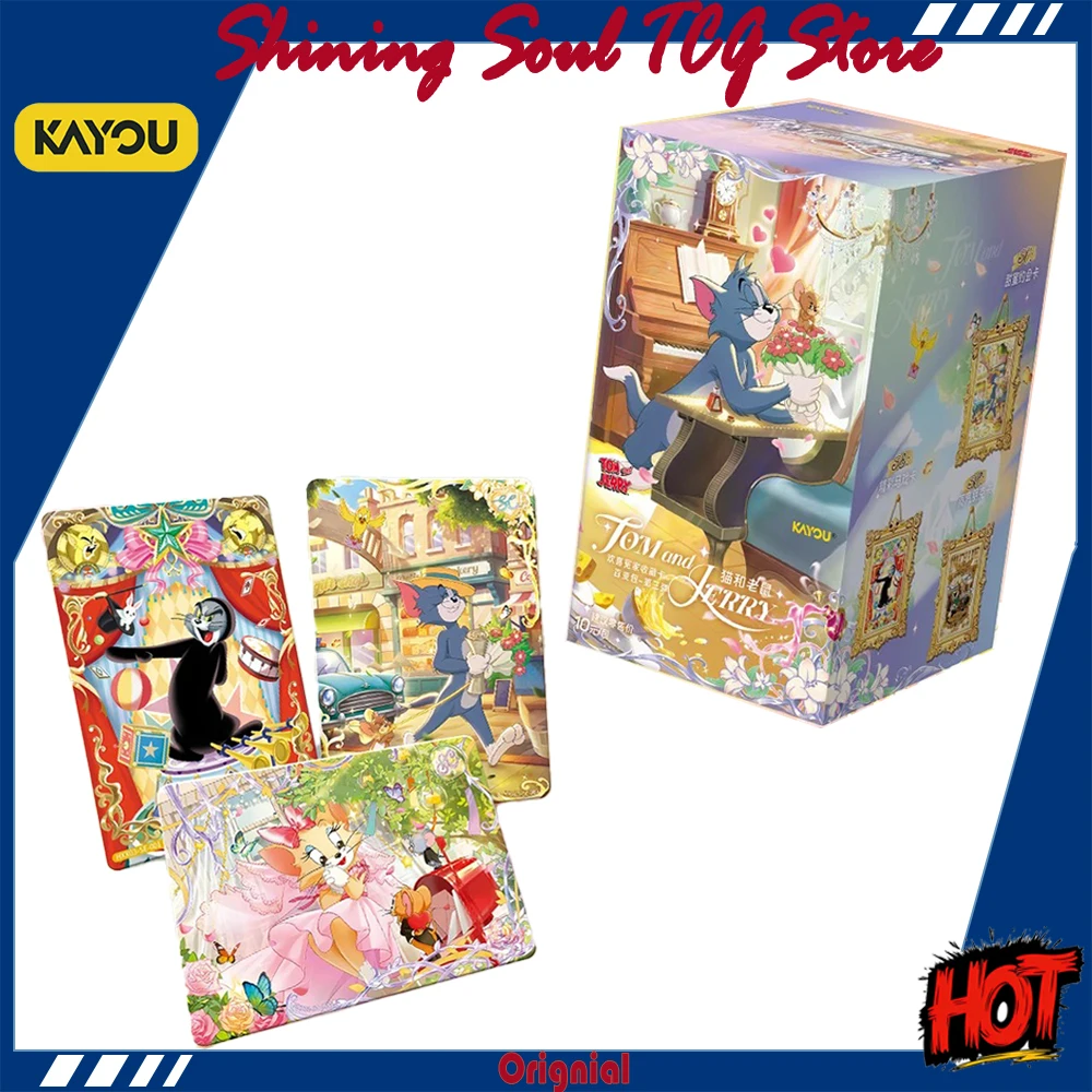 Genuine KAYOU Tom and Jerry Fateful Rivals Variety Pack Vol.3 Classic Anime Collectible Cards Exquisite TOYS Gift Original Box
Genuine KAYOU Tom and Jerry Fateful Rivals Variety Pack Vol.3 Classic Anime Collectible Cards Exquisite TOYS Gift Original Box