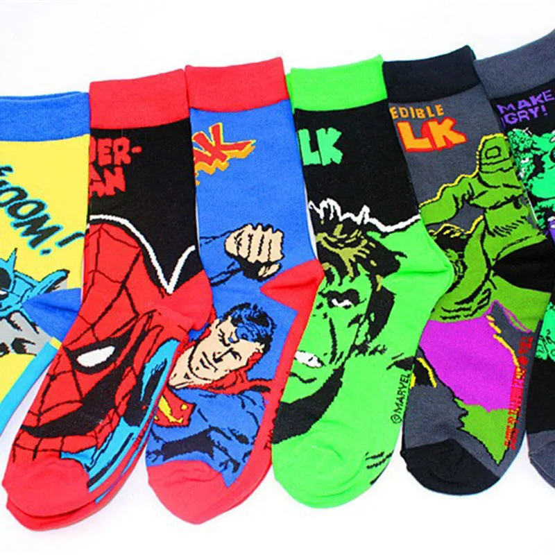 New Marvel Cartoon Socks Spider-Man Hulk Printed Long Socks Anime Boy and Girl Warm Cotton Sock Fashion Accessories
New Marvel Cartoon Socks Spider-Man Hulk Printed Long Socks Anime Boy and Girl Warm Cotton Sock Fashion Accessories