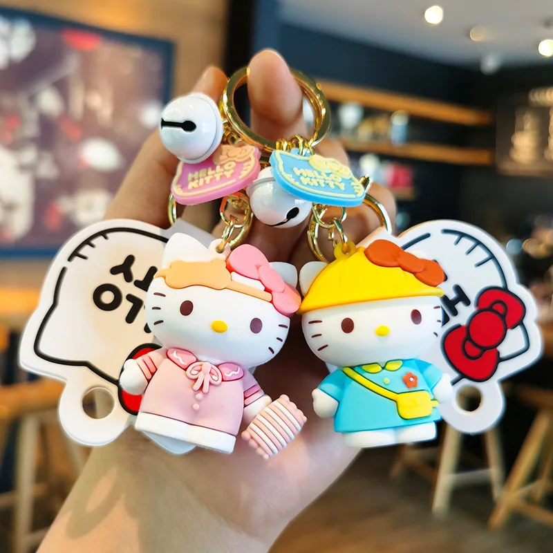 Мультяшный и милый брелок Sanrio Kt, кулон, аксессуар для куклы, изысканный и девичий брелок для ключей для девочек
Мультяшный и милый брелок Sanrio Kt, кулон, аксессуар для куклы, изысканный и девичий брелок для ключей для девочек