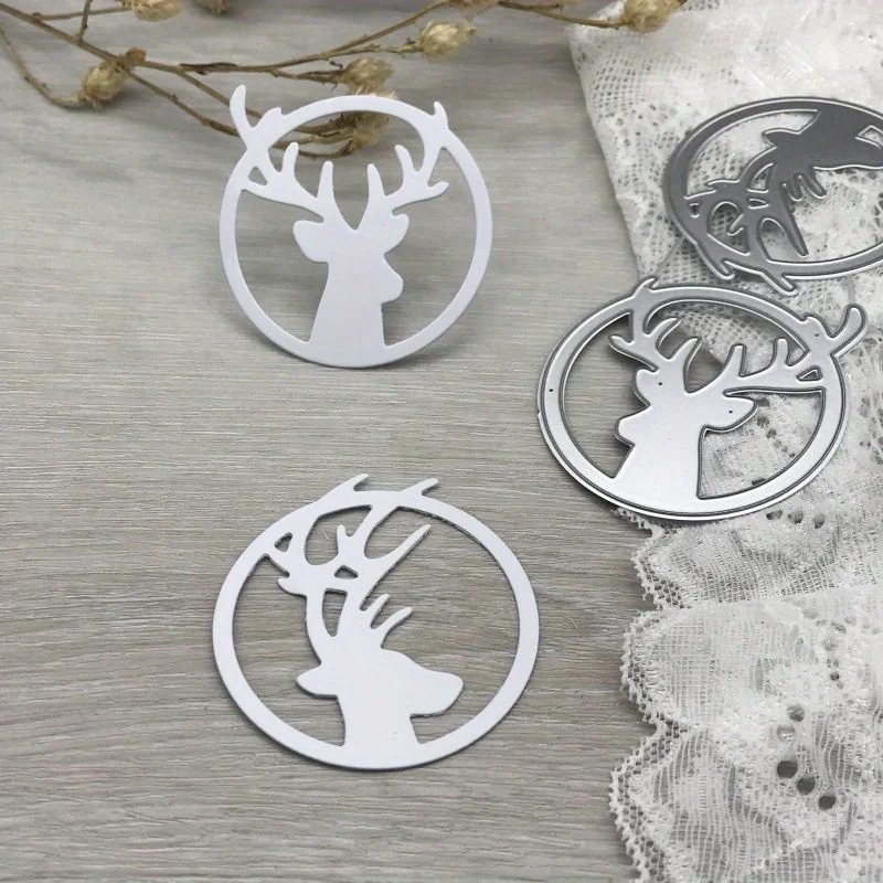 1pcs Piggy Craft metal cutting dies cut die mold Christmas deer circle frame Scrapbook paper craft blade punch stencils
1pcs Piggy Craft metal cutting dies cut die mold Christmas deer circle frame Scrapbook paper craft blade punch stencils