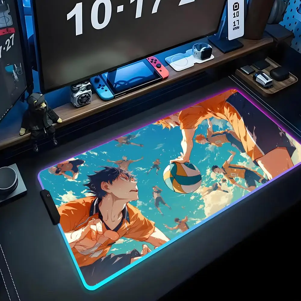 Anime haikyuu wallpaper Mouse Pad RGB Gaming Mousepad Big LED Pad PC Desk Mat Luminous Mouse Pad Large Keyboard Mats Table Rug
Anime haikyuu wallpaper Mouse Pad RGB Gaming Mousepad Big LED Pad PC Desk Mat Luminous Mouse Pad Large Keyboard Mats Table Rug