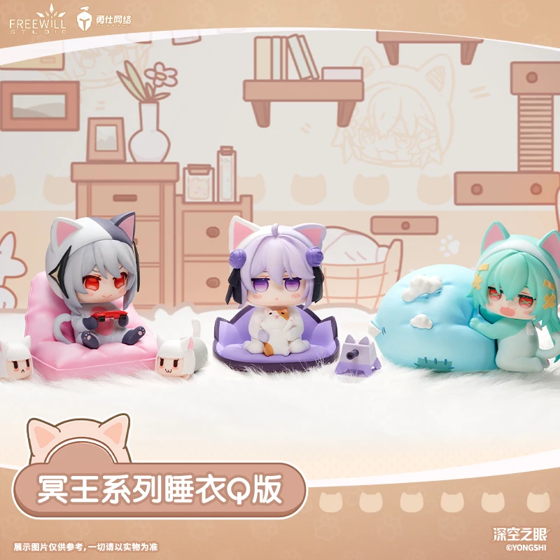 Официальная серия пижам Aether Gazer, игровые фигурки, Deep Space Eye Q Edition, сборная модель, настольный орнамент, периферийные игрушки, подарок
Официальная серия пижам Aether Gazer, игровые фигурки, Deep Space Eye Q Edition, сборная модель, настольный орнамент, периферийные игрушки, подарок