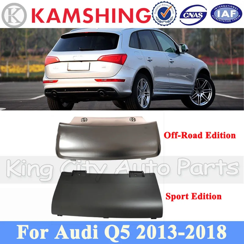 CAPQX For Audi Q5 2013-2018 Sport Off-Road Rear Bumper Deflector Guard Locking Cover Rear Bumper Towbar Cover Rear Trailer Cover
CAPQX For Audi Q5 2013-2018 Sport Off-Road Rear Bumper Deflector Guard Locking Cover Rear Bumper Towbar Cover Rear Trailer Cover