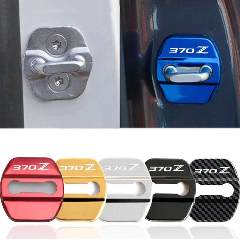 4PCS Stainless Steel Car Door Lock Covers Anti-rust Buckle Stickers for Nissan 370Z Auto Door Protection Case Accessories
4PCS Stainless Steel Car Door Lock Covers Anti-rust Buckle Stickers for Nissan 370Z Auto Door Protection Case Accessories
