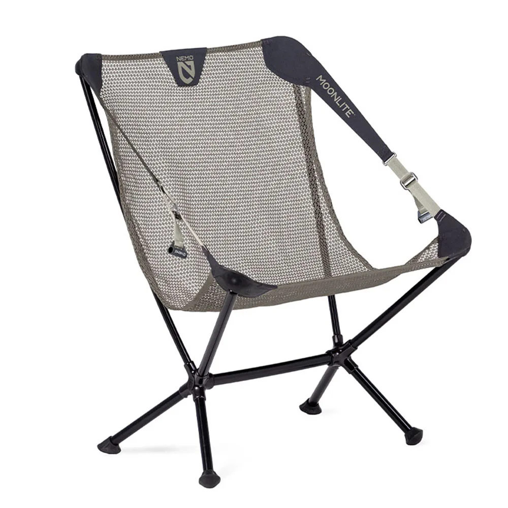 Lightweight, packable, reclining chair designed for camping
Lightweight, packable, reclining chair designed for camping
