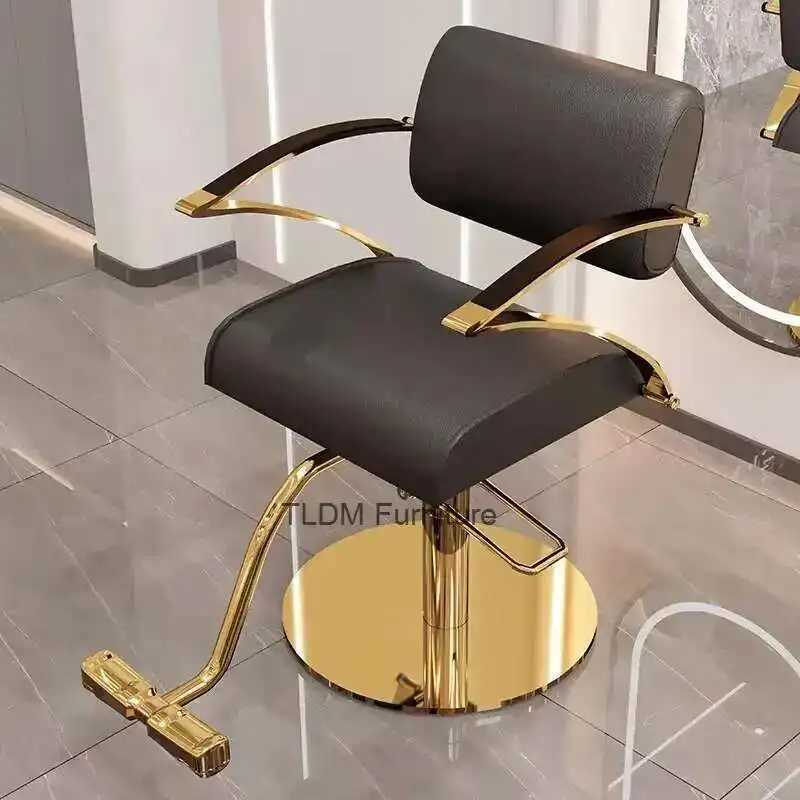 Beauty Ergonomic Barber Chairs Nordic Modern Trendy Comfortable Salon Chair Simple Quality Sillon Barbero Salon Furniture
Beauty Ergonomic Barber Chairs Nordic Modern Trendy Comfortable Salon Chair Simple Quality Sillon Barbero Salon Furniture