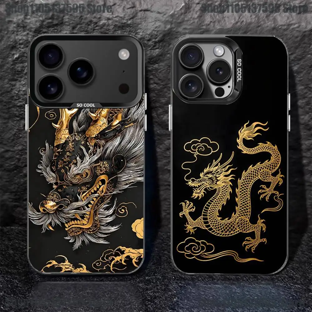 Luxury Dragon Totem Phone Case For iPhone 17,16,15,14,13,12,11,Pro,XS,Max,Plus,Mini,SE4,E Black Matte Shockproof Cover
Luxury Dragon Totem Phone Case For iPhone 17,16,15,14,13,12,11,Pro,XS,Max,Plus,Mini,SE4,E Black Matte Shockproof Cover