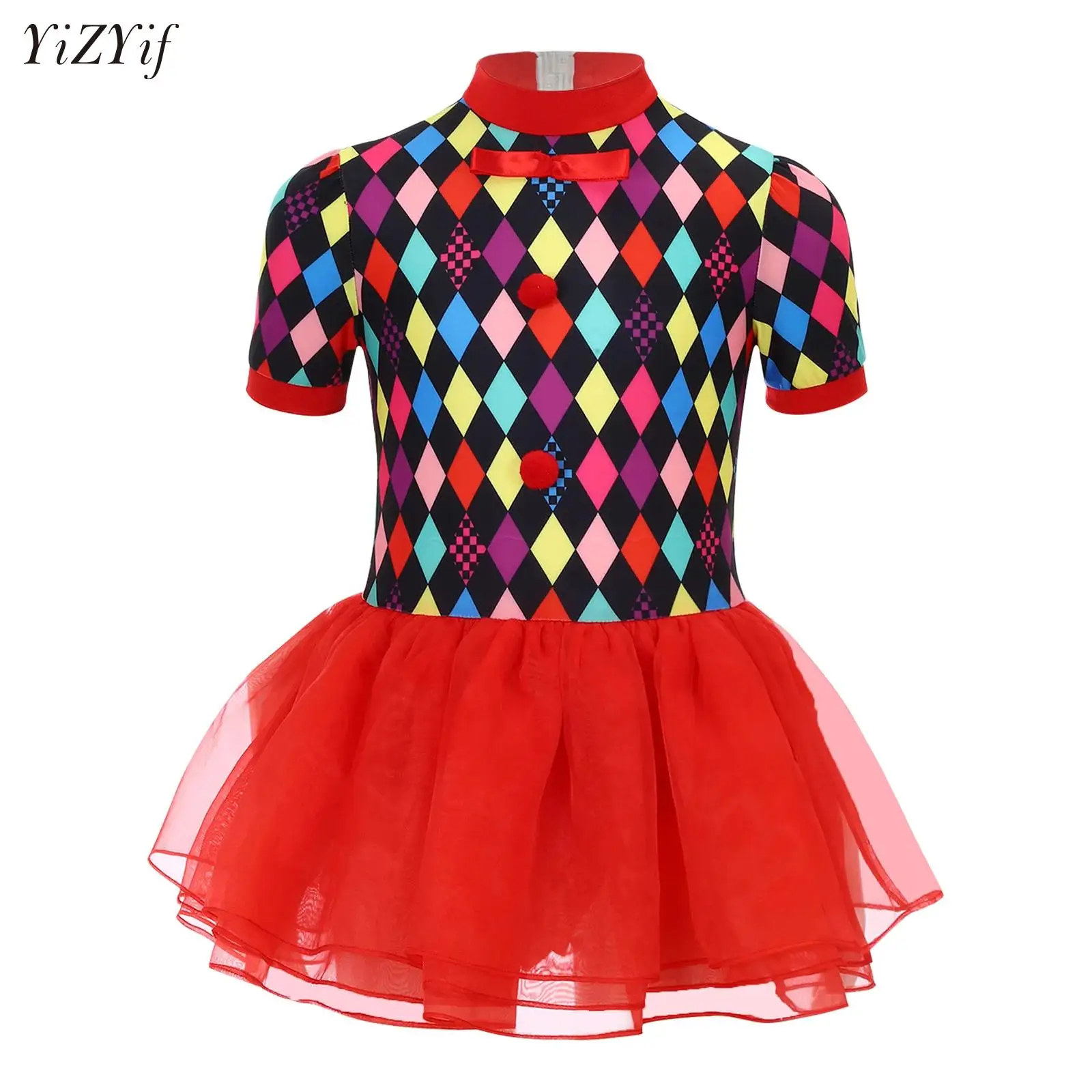Color Block Circus Clown Costume for Girl Funny Joker Halloween Tutu Dress for Kids Birthday Carnival Party Outfit Child Clothes
Color Block Circus Clown Costume for Girl Funny Joker Halloween Tutu Dress for Kids Birthday Carnival Party Outfit Child Clothes