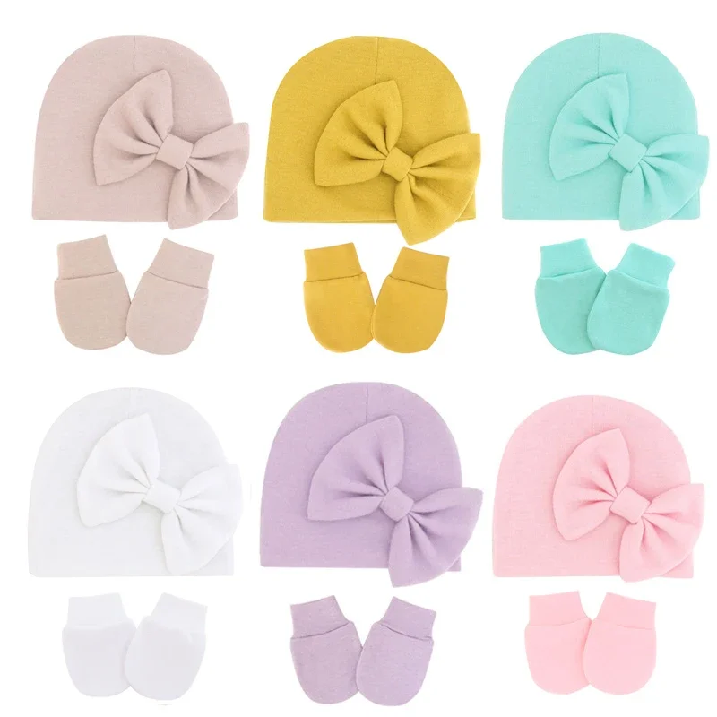 Baby Girl Hat Gloves Set Cotton Newborn Beanie for Girls Accessories Baby Cap Toddler Infant Bonnet Hats New Born Gift
Baby Girl Hat Gloves Set Cotton Newborn Beanie for Girls Accessories Baby Cap Toddler Infant Bonnet Hats New Born Gift