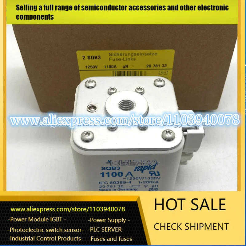 Предохранители SQB3 1250A 690/700V 200KA 2068132 / SQB3 1100A 690/700V 2068132 / SQB3 1400A 1600A 690/700V 2068132 aR
Предохранители SQB3 1250A 690/700V 200KA 2068132 / SQB3 1100A 690/700V 2068132 / SQB3 1400A 1600A 690/700V 2068132 aR