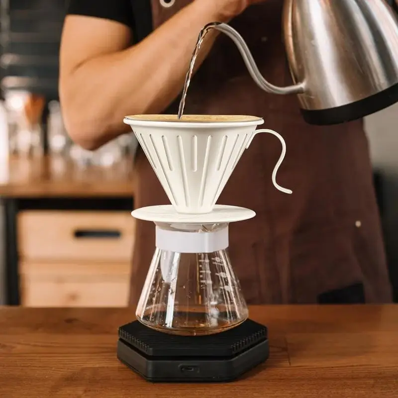 Coffee Dripper Paperless Pour over Coffee Maker Portable Reusable Dripper Funnel for Brew Hand-Grinding Families Household Use
Coffee Dripper Paperless Pour over Coffee Maker Portable Reusable Dripper Funnel for Brew Hand-Grinding Families Household Use