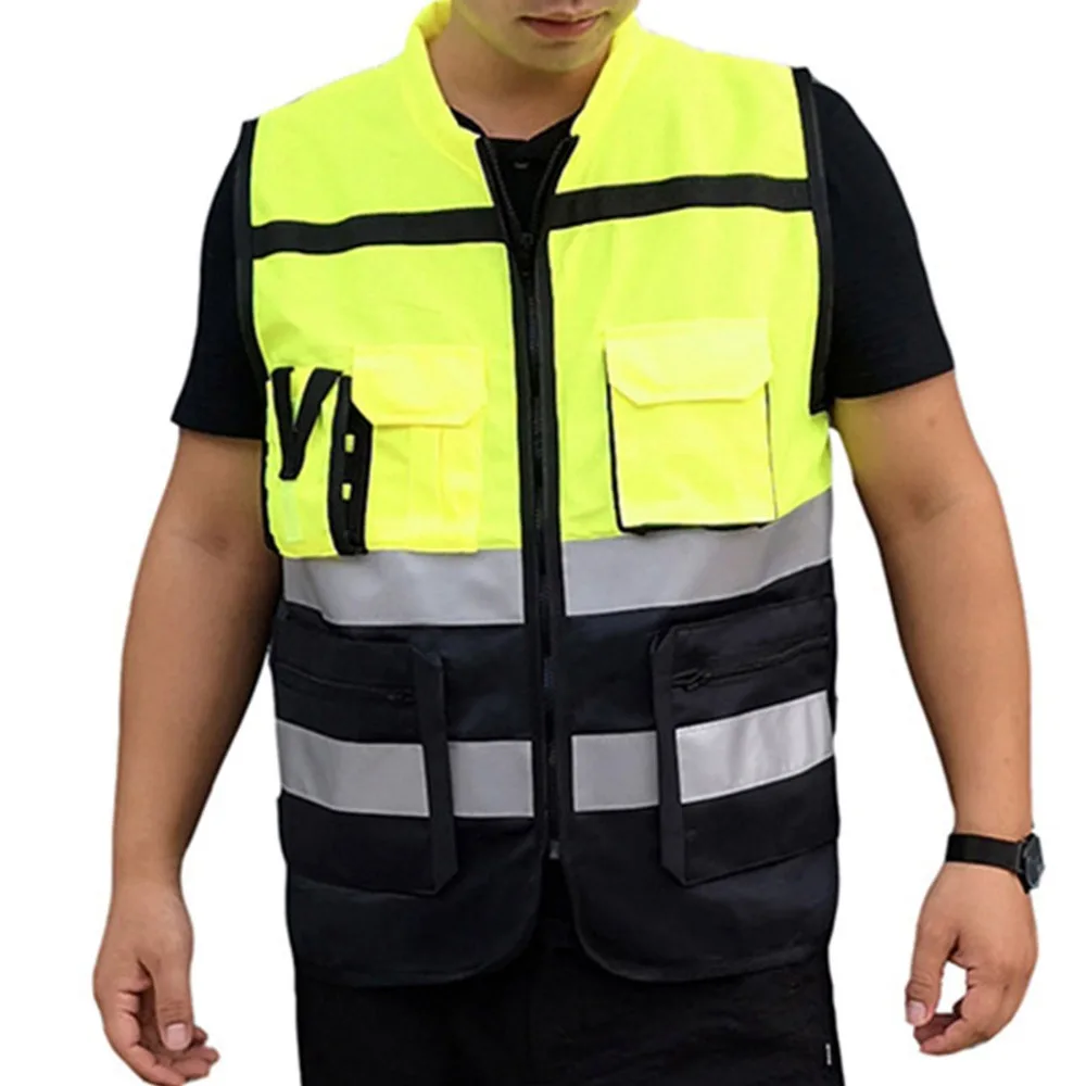XL/XXL(175/180) Reflective Safety Vest Soft Collar Washable High Visibility Vest Zipper Front Security Vest Cycling Running
XL/XXL(175/180) Reflective Safety Vest Soft Collar Washable High Visibility Vest Zipper Front Security Vest Cycling Running