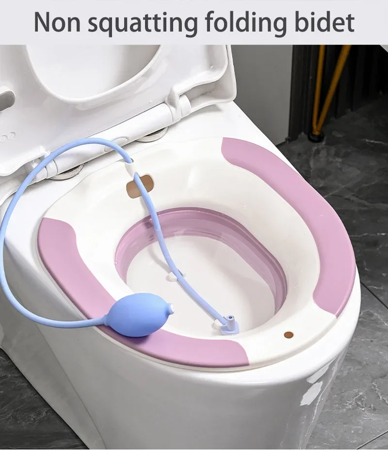 Folding Toilet Bidet Pregnant Women Special Wash Basin Bath Tub Soaking For Pregnant Women Hemorrhoid Patient Care clean Basin
Folding Toilet Bidet Pregnant Women Special Wash Basin Bath Tub Soaking For Pregnant Women Hemorrhoid Patient Care clean Basin