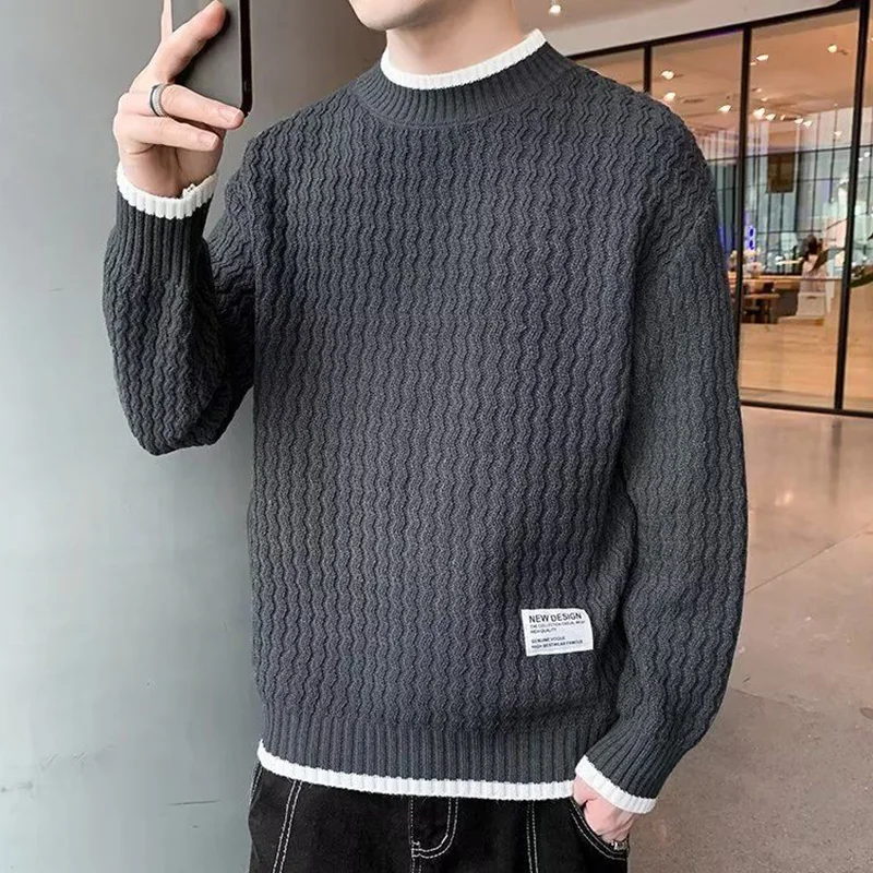 Fashion O-Neck Knitted Spliced Fake Two Pieces Sweaters Men's Clothing 2023 Autumn Winter Loose Korean Pullovers All-match Tops
Fashion O-Neck Knitted Spliced Fake Two Pieces Sweaters Men's Clothing 2023 Autumn Winter Loose Korean Pullovers All-match Tops