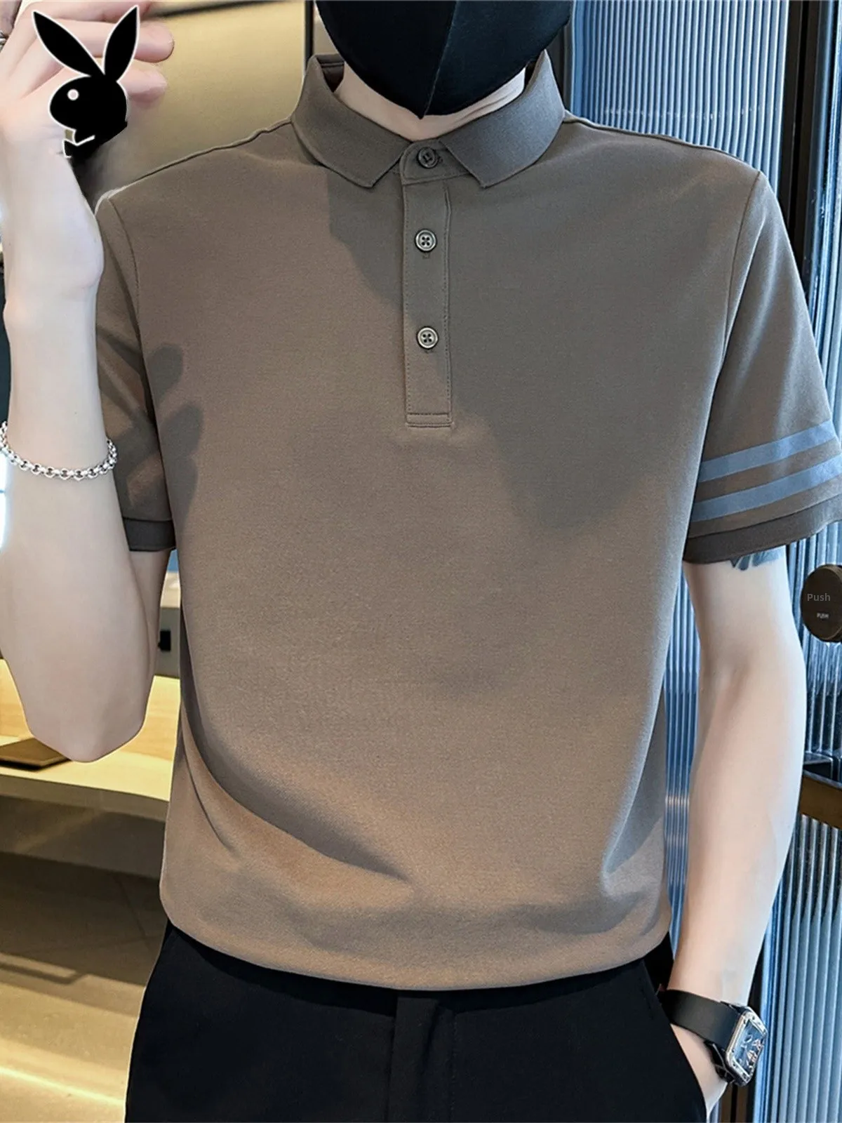 Men's ort Sve irt Summer New Faion Versatile Collared Top f Sve T-irt Trendy Cotton Polyester B...
Men's ort Sve irt Summer New Faion Versatile Collared Top f Sve T-irt Trendy Cotton Polyester B...